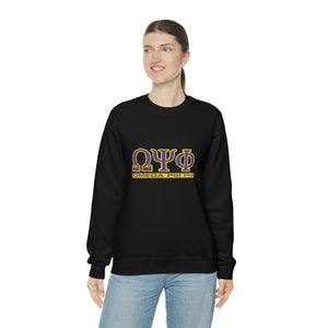 Omega Psi Phi Unisex Heavy Blend™ Crewneck Sweatshirt