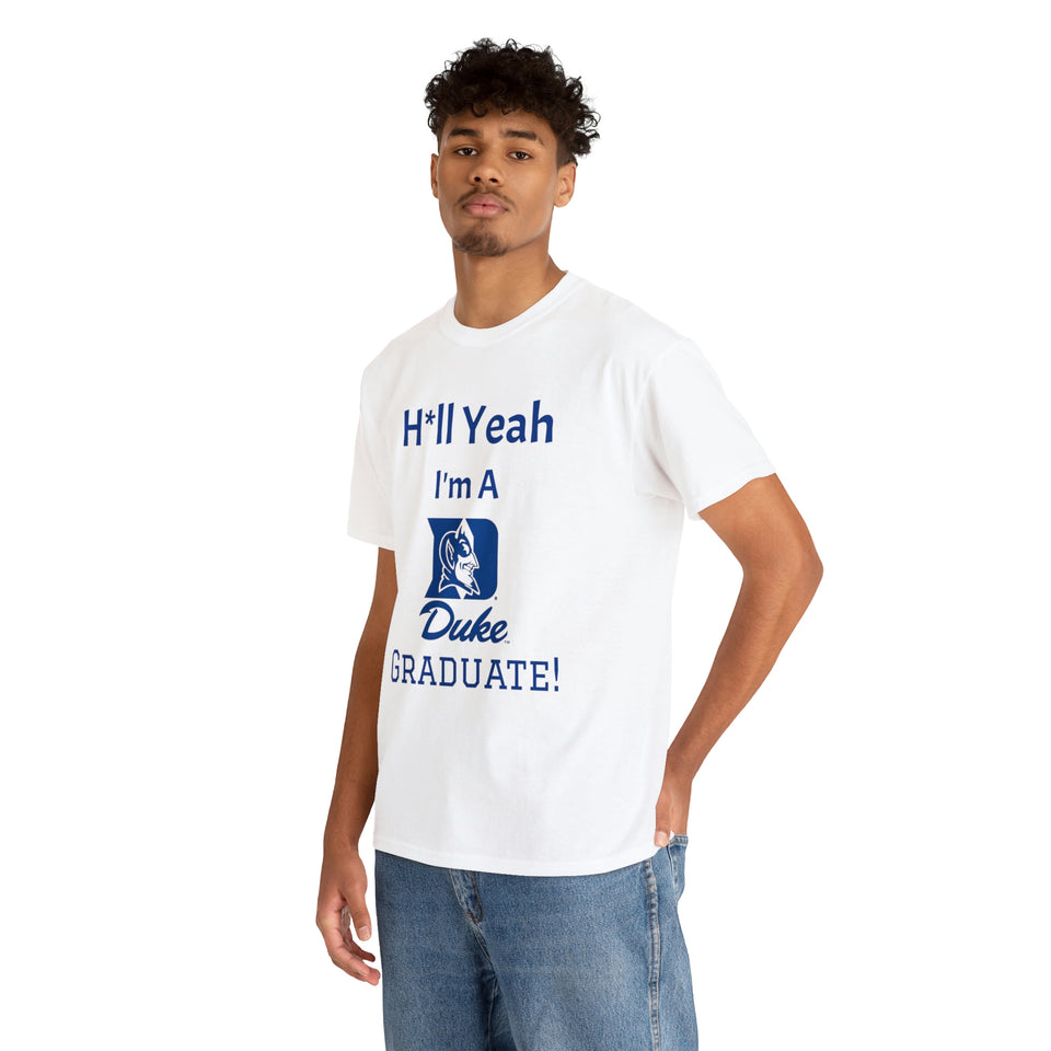 H*ll Yeah! Duke Grad Unisex Heavy Cotton Tee