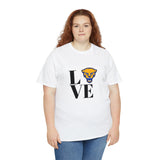 LOVE University Of Pittsburgh Unisex Heavy Cotton Tee