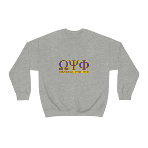Omega Psi Phi Unisex Heavy Blend™ Crewneck Sweatshirt