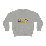 Omega Psi Phi Unisex Heavy Blend™ Crewneck Sweatshirt