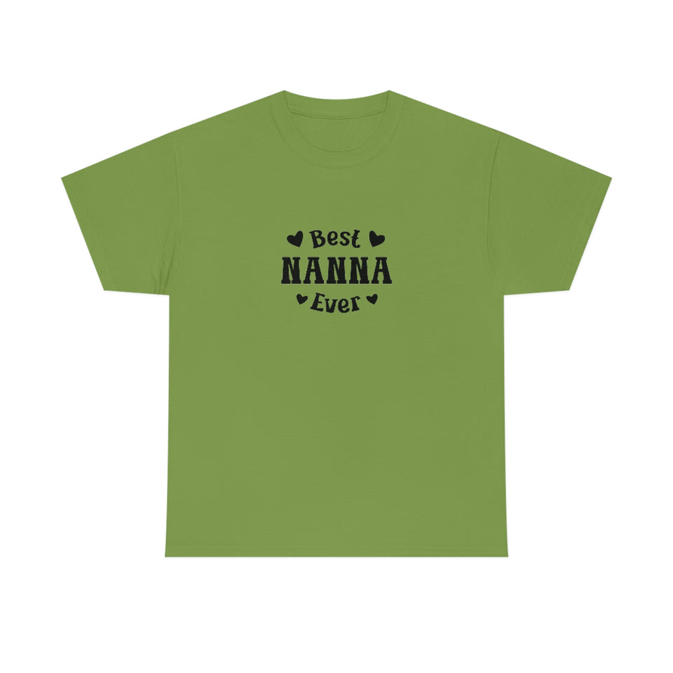 Best Nanna Ever Unisex Heavy Cotton Tee