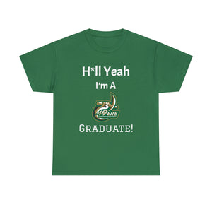 H*ll Yeah! UNC Charlotte Grad Unisex Heavy Cotton Tee