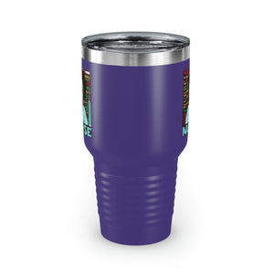 Black Nurse Ringneck Tumbler, 30oz