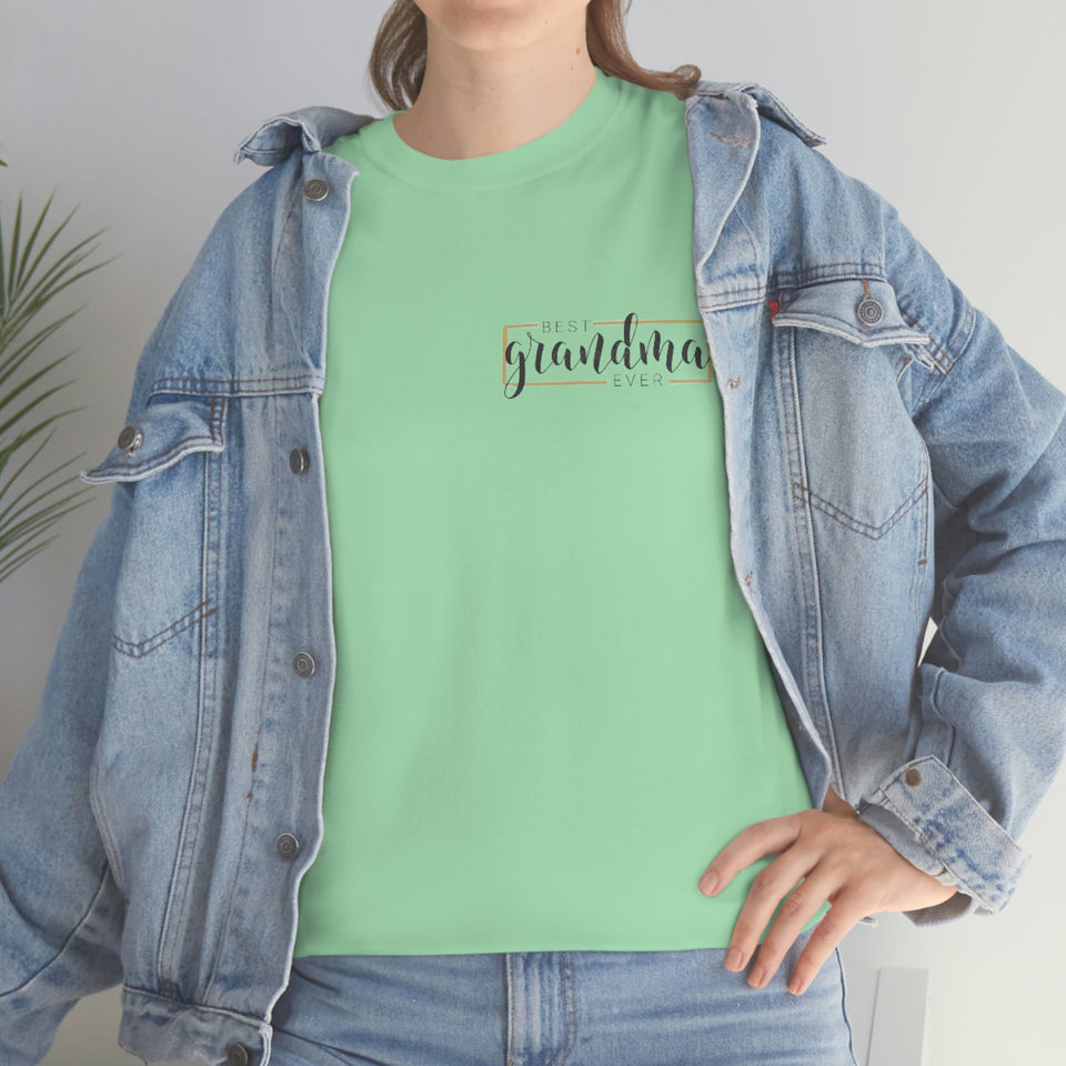 Best Grandma Ever Unisex Heavy Cotton Tee