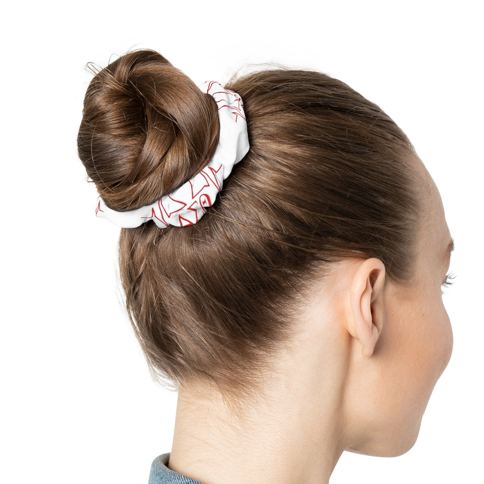 Delta Heartbeat Scrunchie