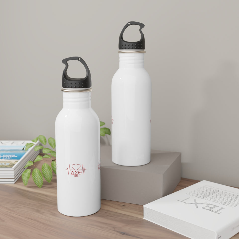 Delta Heartbeat Stainless Steel Water Bottle