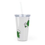 Ashbrook Plastic Tumbler with Straw