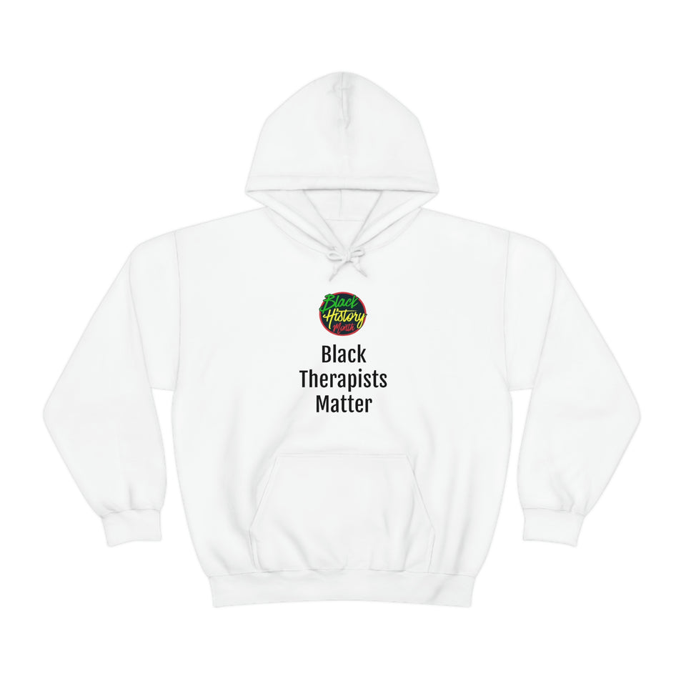 Black Therapists Matter Hooded Sweatshirt