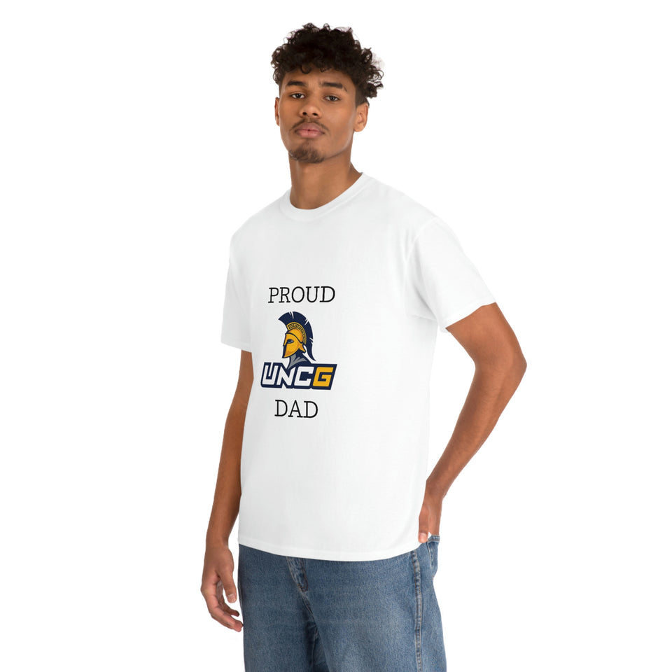 Proud UNCG Dad Cotton Tee