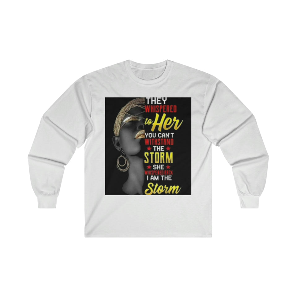 They Whispered Ultra Cotton Long Sleeve Tee