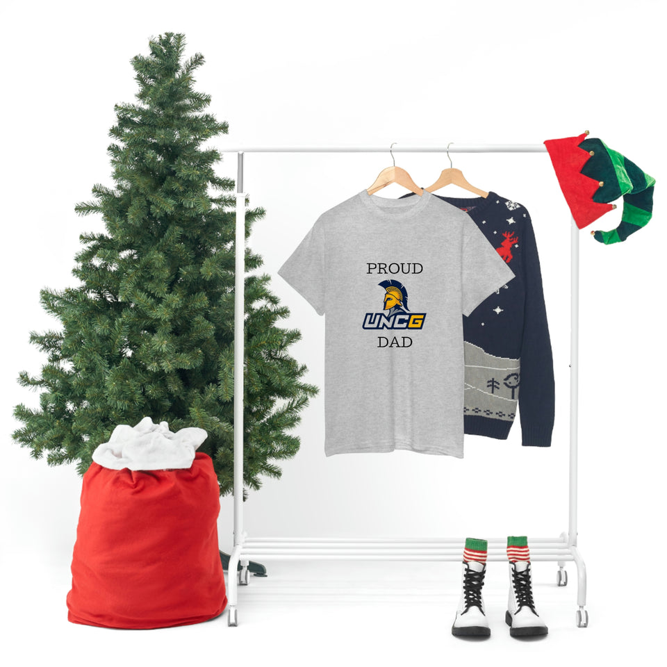 Proud UNCG Dad Cotton Tee