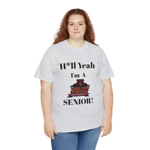 H*ll Yeah! Shaw University Bears Senior Unisex Heavy Cotton Tee