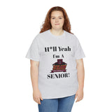 H*ll Yeah! Shaw University Bears Senior Unisex Heavy Cotton Tee