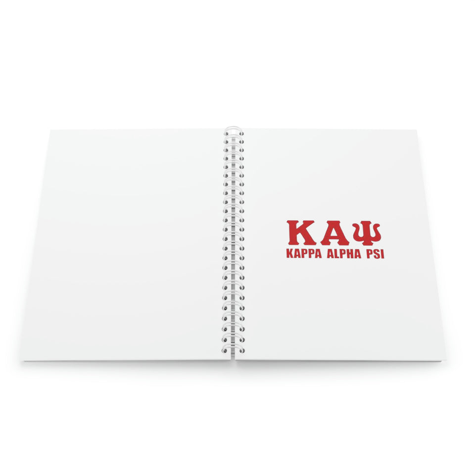 Kappa Alpha Psi Spiral Notebook