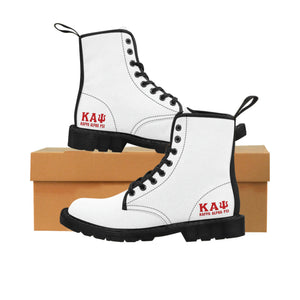 Kappa Alpha Psi Men's Canvas Boots