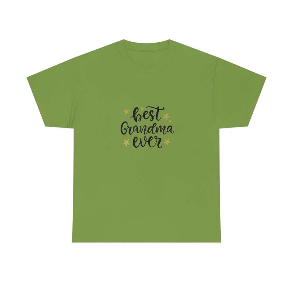 Best Grandma Ever Unisex Heavy Cotton Tee
