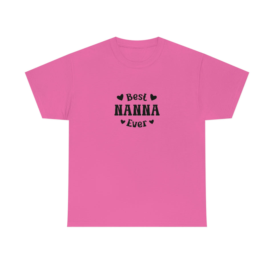 Best Nanna Ever Unisex Heavy Cotton Tee