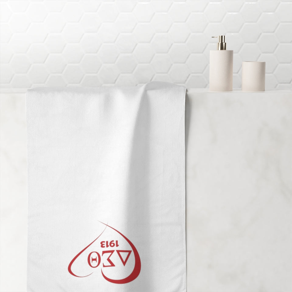 Delta Sigma Theta Mink-Cotton Towel