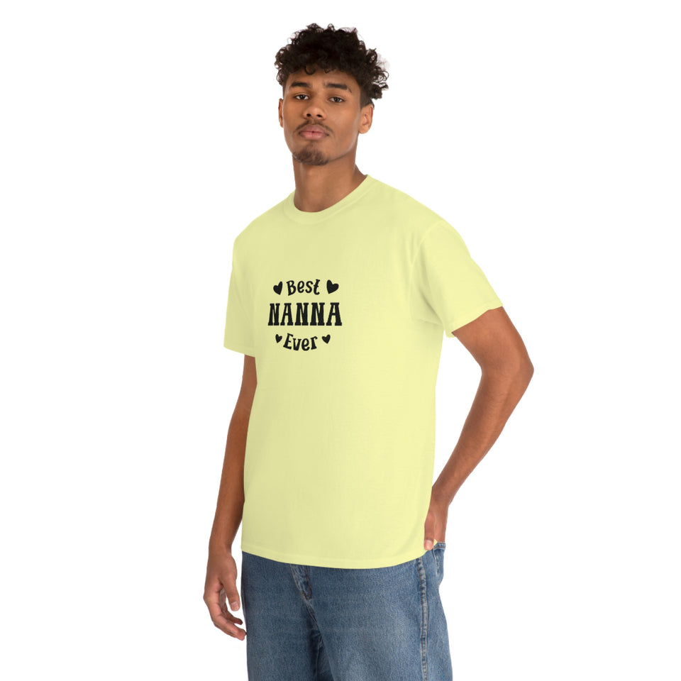 Best Nanna Ever Unisex Heavy Cotton Tee