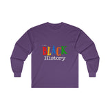I Am Black History Long Sleeve Tee