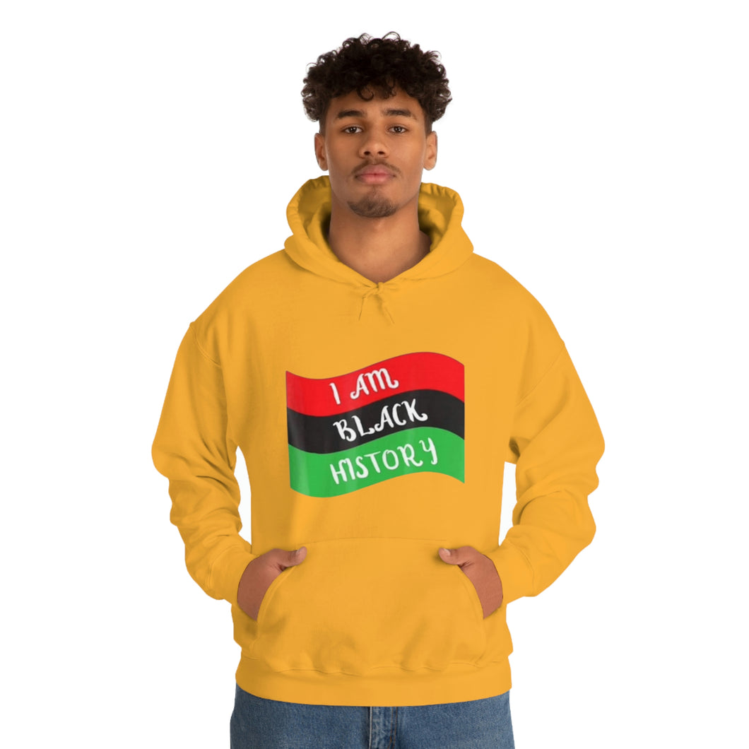 I Am Black History Unisex Heavy Blend™ Hooded Sweatshirt