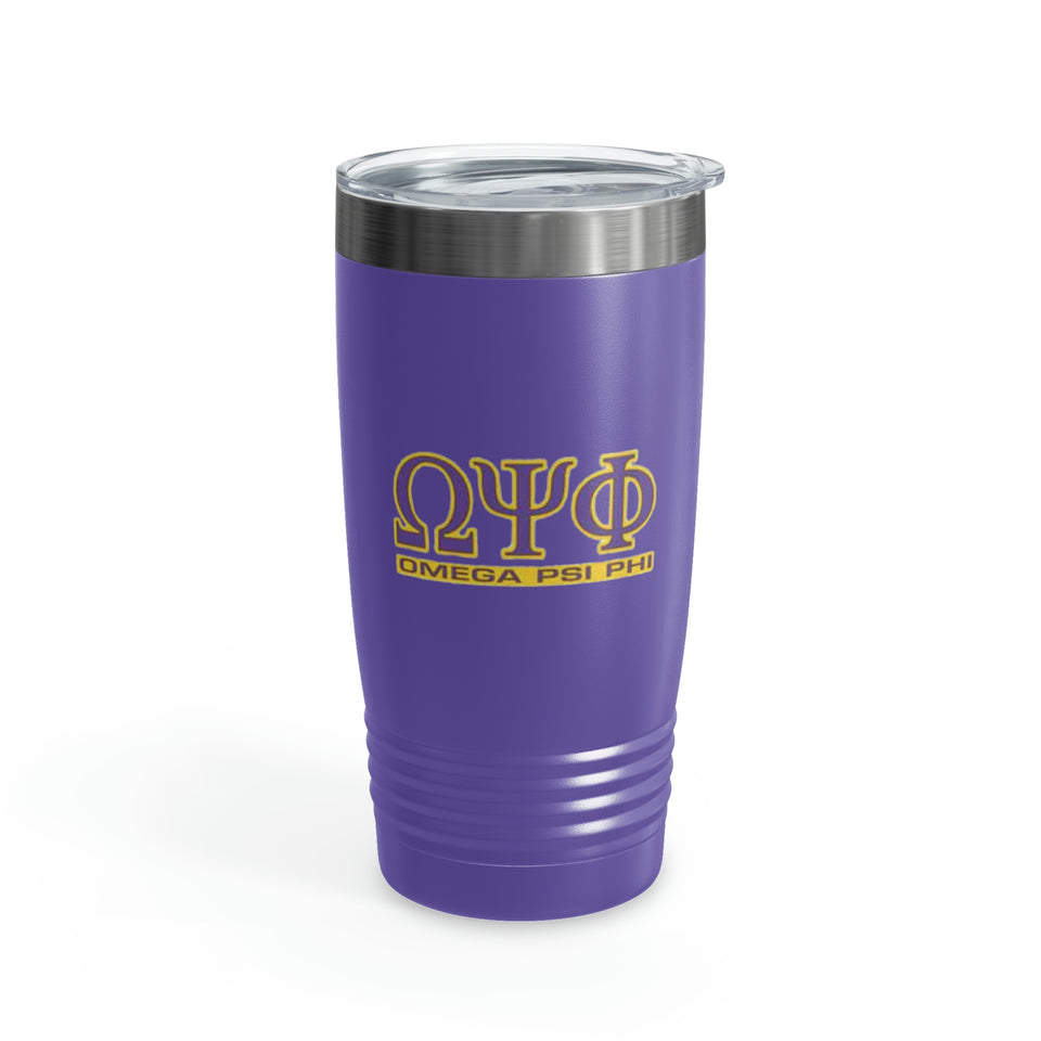 Omega Psi Phi Ringneck Tumbler, 20oz