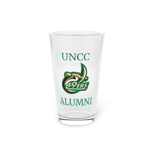 UNCC ALUMNI Pint Glass, 16oz