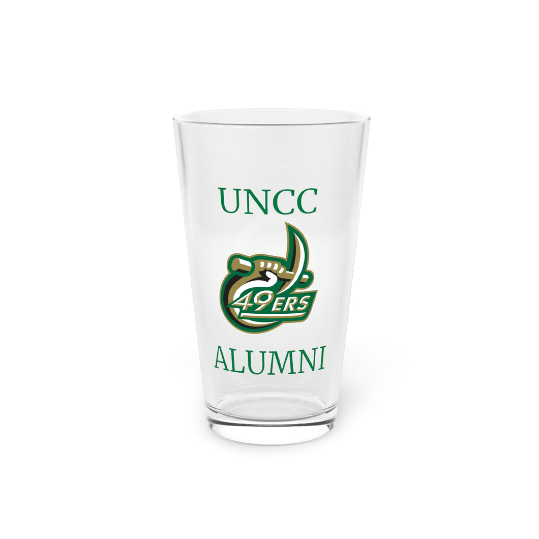 UNCC ALUMNI Pint Glass, 16oz