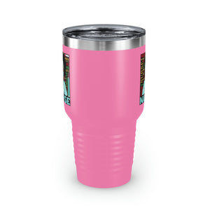 Black Nurse Ringneck Tumbler, 30oz