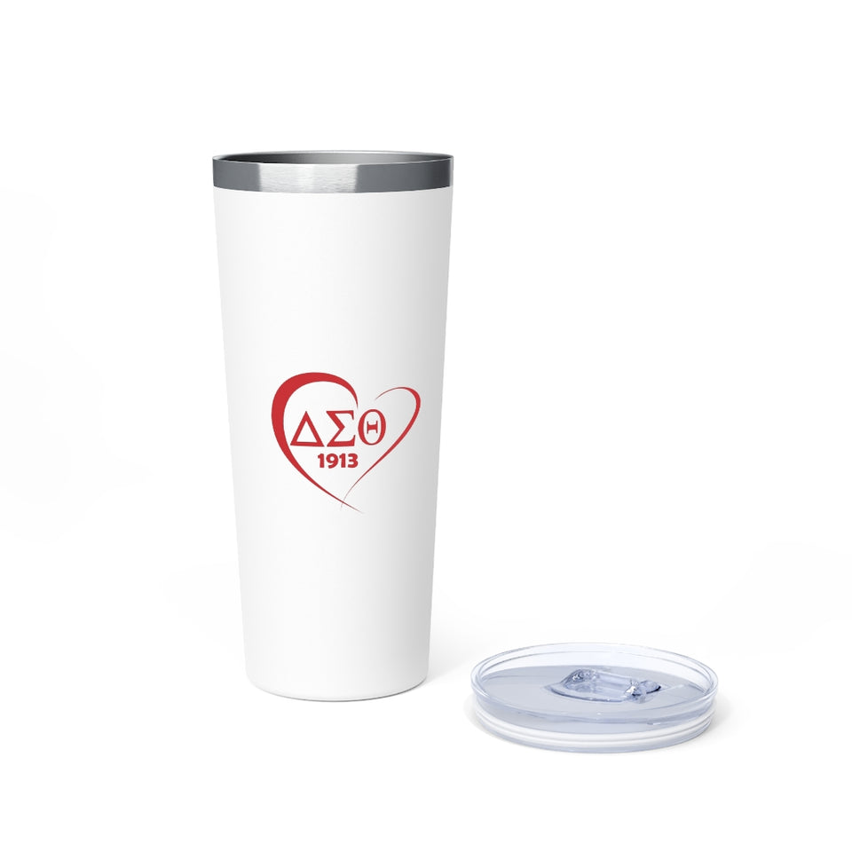 Delta Sigma Theta Copper Vacuum Insulated Tumbler, 22oz