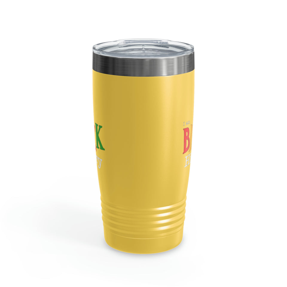 I Am Black History Ringneck Tumbler, 20oz