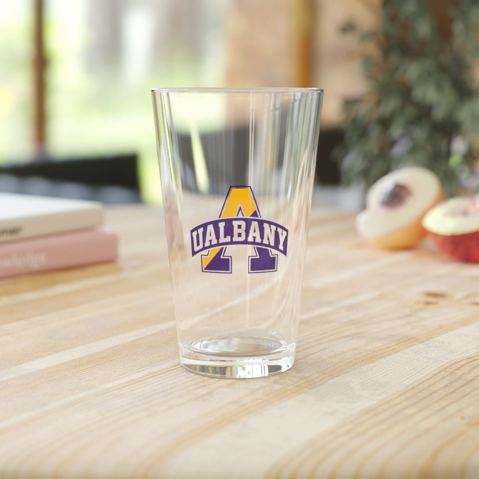 Albany State Pint Glass, 16oz