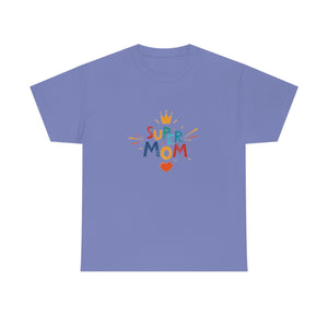 Super Mom Unisex Heavy Cotton Tee