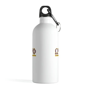 Omega Psi Phi Stainless Steel Water Bottle