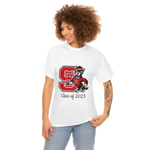 NC State Class of 2023 Unisex Heavy Cotton Tee
