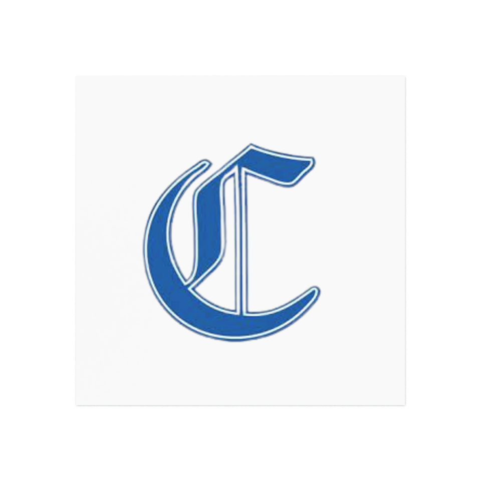 Charlotte Christian Square Magnet
