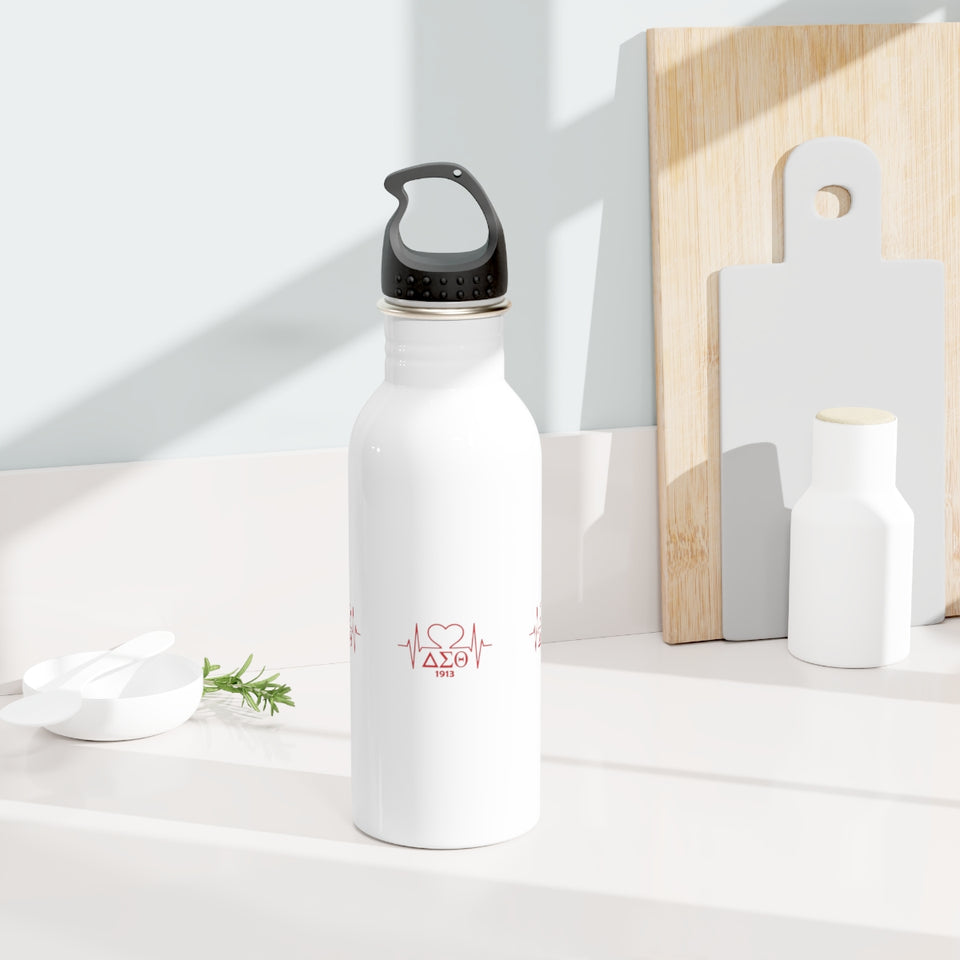 Delta Heartbeat Stainless Steel Water Bottle