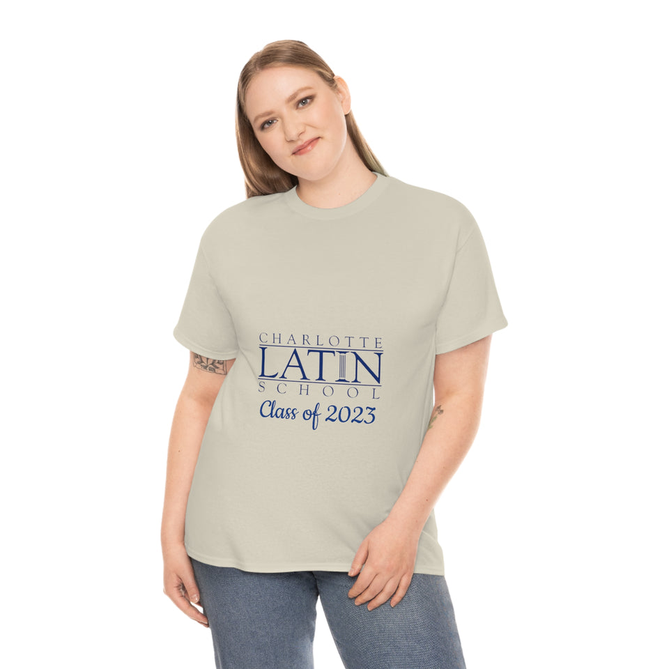 Charlotte Latin Class of 2023 Unisex Heavy Cotton Tee