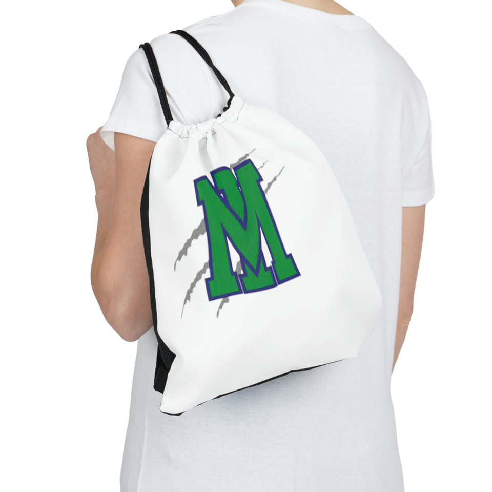 Mountain Island Charter School Outdoor Drawstring Bag