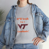 H*ll Yeah! Virginia Tech Unisex Heavy Cotton Tee