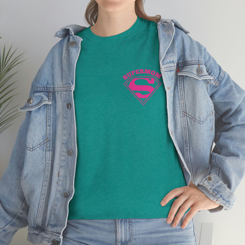Super Mom Unisex Heavy Cotton Tee