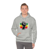 Black Fist Unisex Heavy Blend™ Hooded Sweatshirt