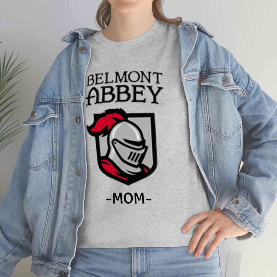 Belmont Abbey Mom Unisex Heavy Cotton Tee