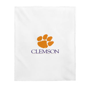 Clemson University Plush Blanket