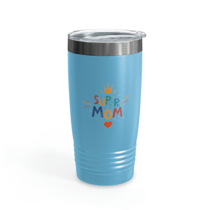 Super Mom Ringneck Tumbler, 20oz