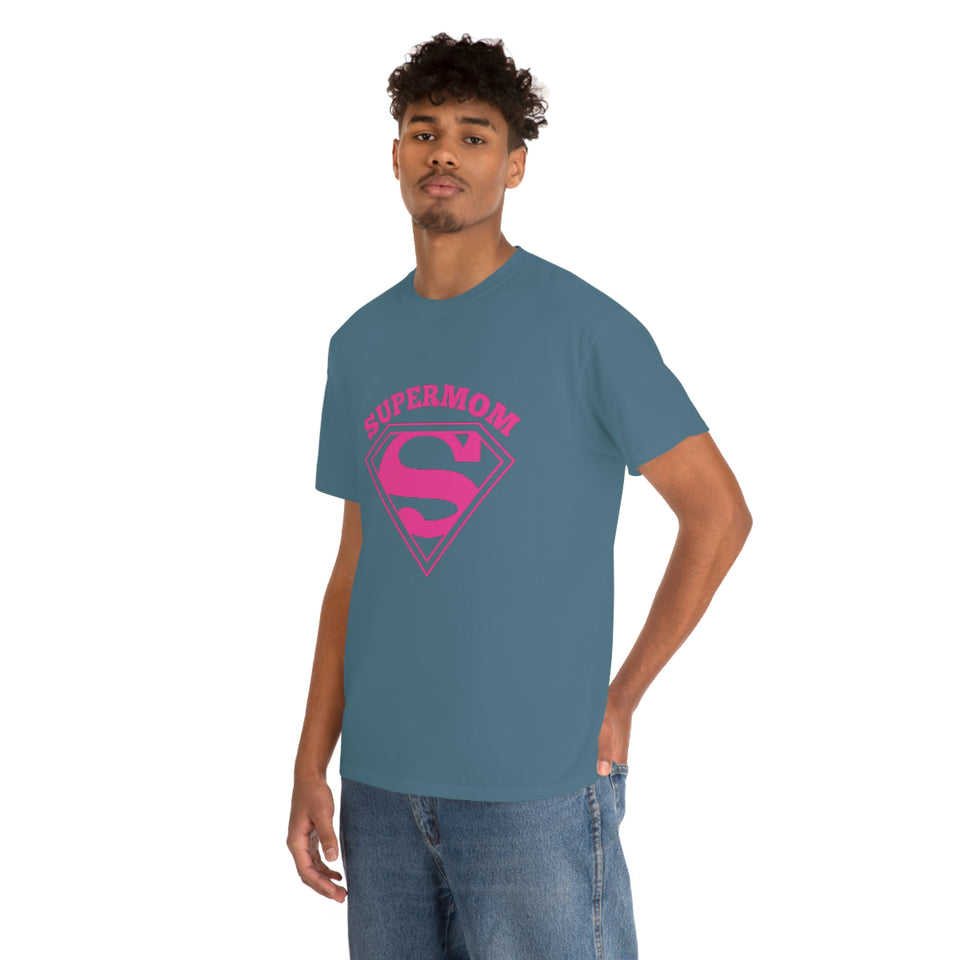 Super Mom Unisex Heavy Cotton Tee