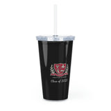 United Faith Christian Class of 2023 Plastic Tumbler with Straw