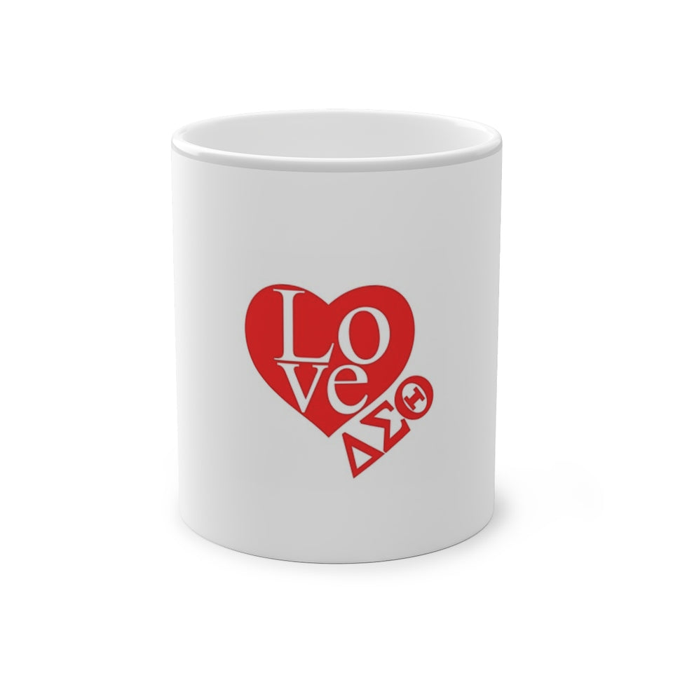 Delta Sigma Theta Sorority Magic Mug, 11oz