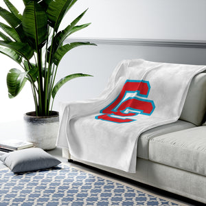 Charlotte Catholic Velveteen Plush Blanket